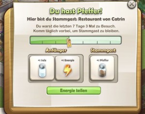 ChefVille Salz und Pfeffer ChefVille Salz und Pfeffer