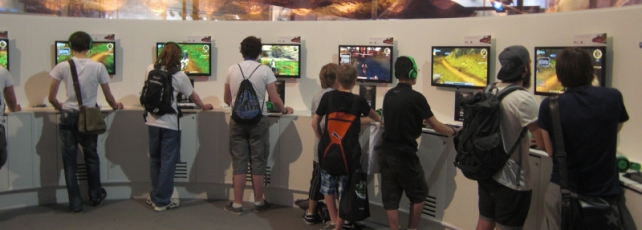 Spielstationen Gamescom