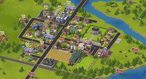 SimCity Social Screenshot