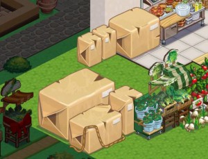 ChefVille Knoblauchbude pakete auspacken ChefVille Knoblauchbude pakete auspacken