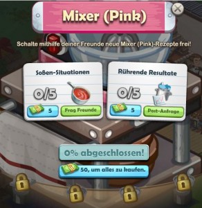 ChefVille Kosten Mixer Pink