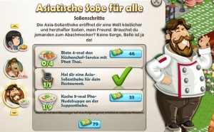ChefVille Tipps und Tricks Reis Reisnudeln Ziele