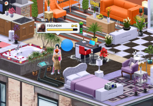 Disney City Girl Freunde Wohnung