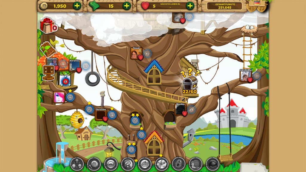 Bubble Land spielen - Übersicht