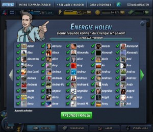 Criminal Case Freunde - Energie schenken