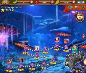 Jewel Epic spielen - Towercap Forest