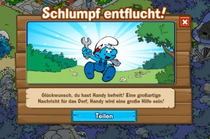 The Smurfs & Co: Spellbound spielen - Schlumpf befreien