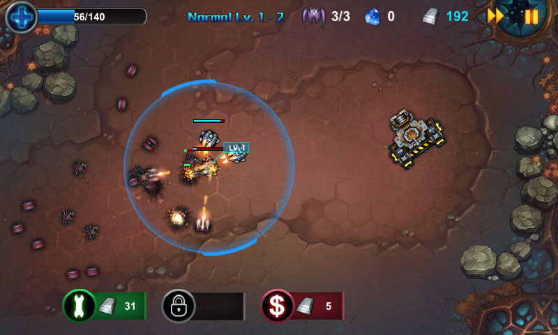Galaxy Defense spielen Screenshot