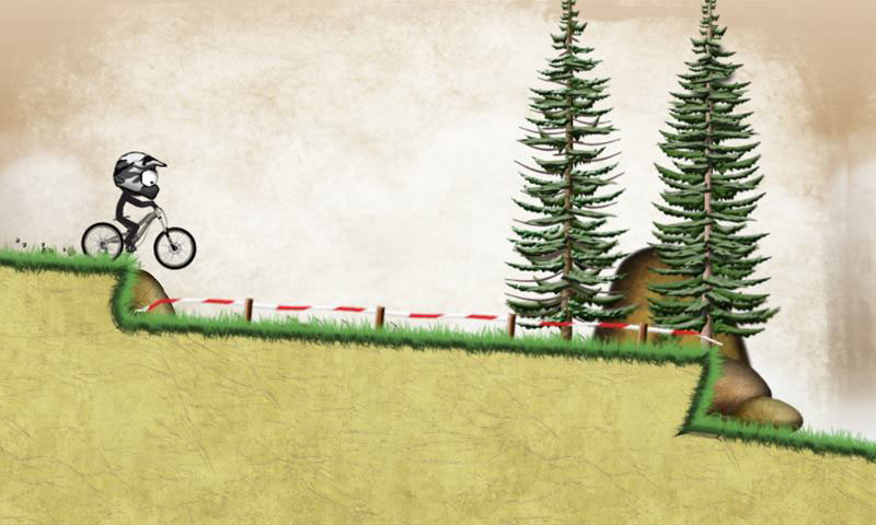 Stickman Downhill spielen Screenshot