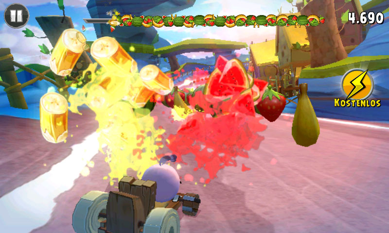 Angry Birds Go Tipps Früchtejagd