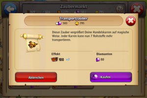 Shadow Kings Zaubertränke Ingame