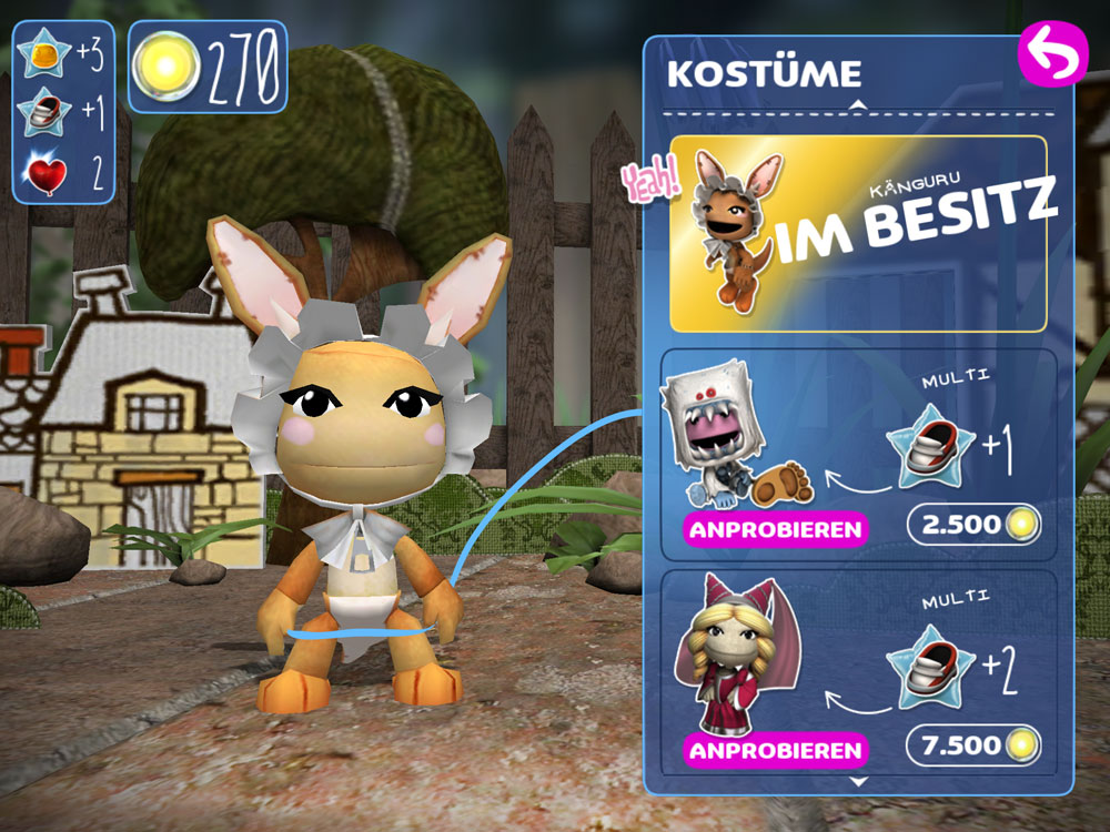Run Sackboy Run Tipps Kostüme
