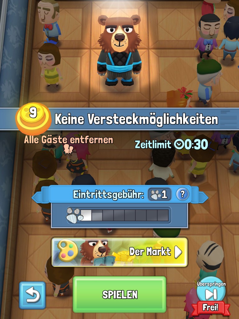 Bears vs. Art Levelziele