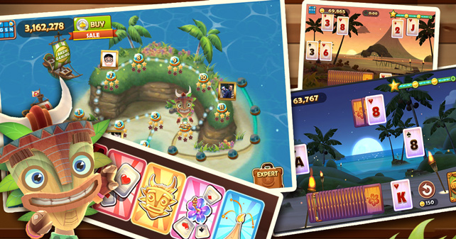 Solitaire TriPeaks spielen