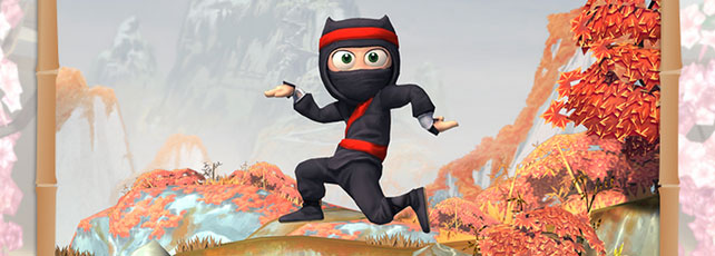 Clumsy Ninja spielen Titel