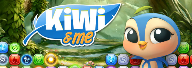 Kiwi & me spielen Titel