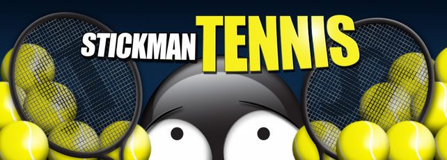 Stickman Tennis spielen Titel