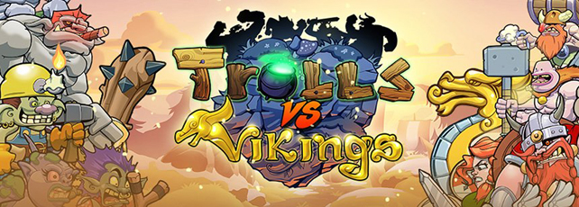 Trolls vs. Vikings spielen Titel