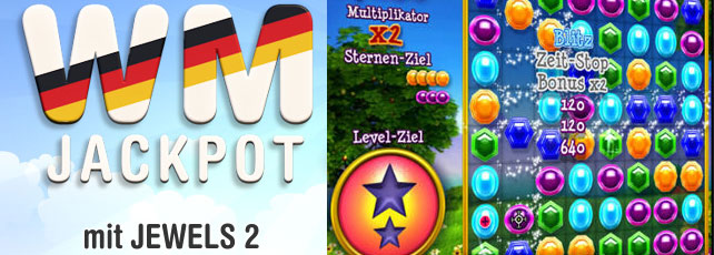 Jewels 2 WM-Jackpot Titel