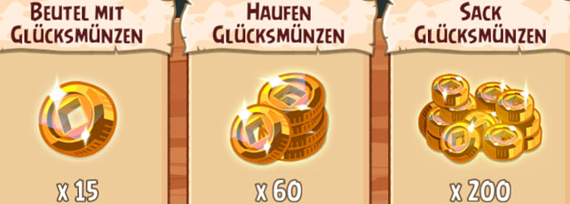 Angry Birds Epic Glücksmünzen Titel