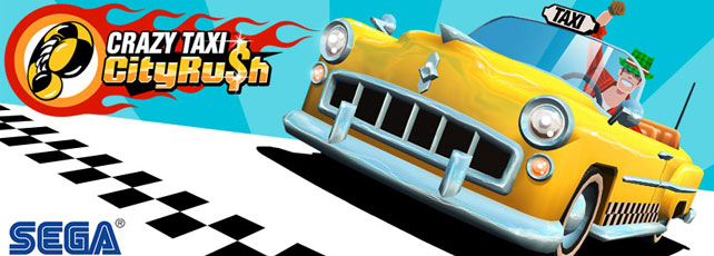 Crazy Taxi City Rush spielen Titel