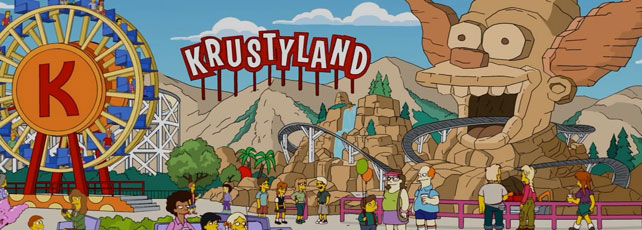 Die Simpsons Springfield Krustyland Header2