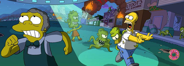 Die Simpsons Springfield Treehous of Horror XXV Header