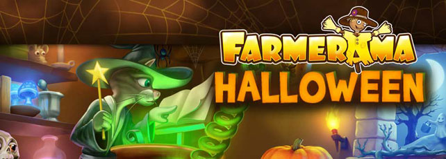 farmerama halloween header