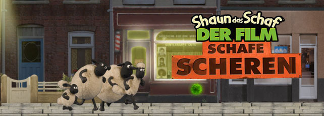 Shaun das Schaf - Schafe Scheren Titelbild