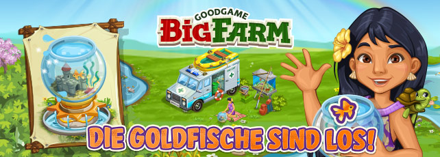 Goodgame Big Farm Goldfisch-Event