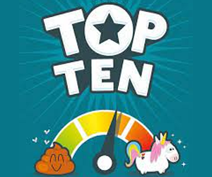 Top Ten - Sortiere die Antworten.