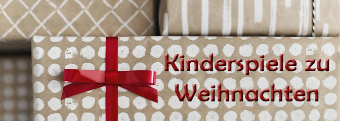 Kinderspiele zu Weihnachten