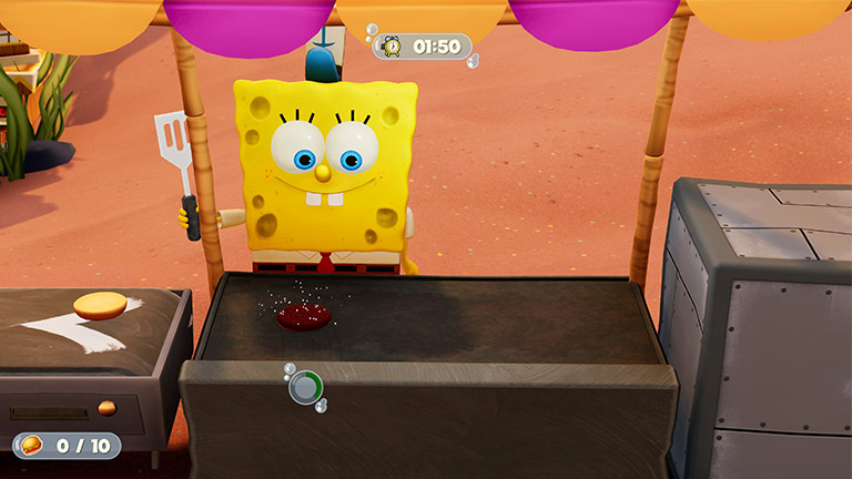 SpongeBob Schwammkopf: The Cosmic Shake - Minispiele