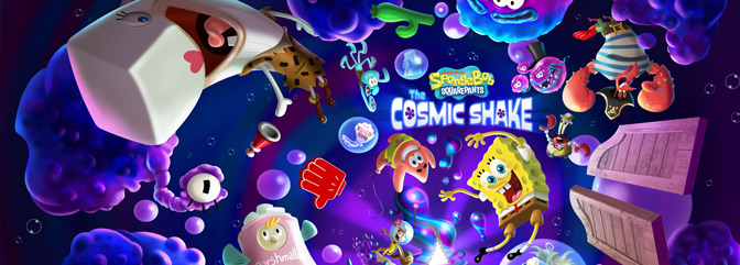 SpongeBob Schwammkopf: The Cosmic Shake - Titelbild