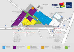 Hallenplan SPIEL 2025