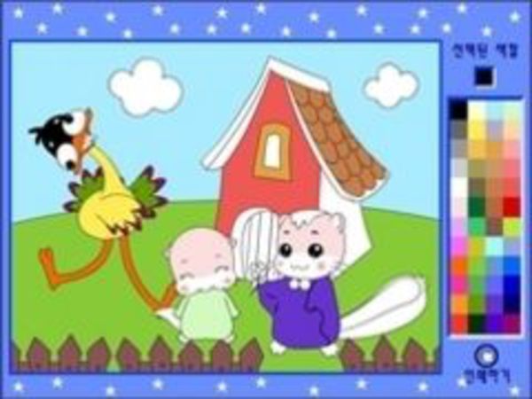 Spiele-Hintergrundbilder: Malen, Lernen, Spielen!