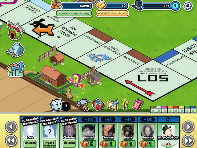 Monopoly Millionaires Screenshot 1