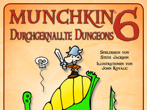 Bild zu Alle Brettspiele-Spiel Munchkin 6: Durchgeknallte Dungeons