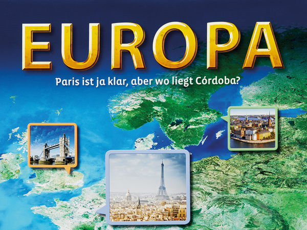 Bild zu Alle Brettspiele-Spiel Europa: Paris ist ja klar, aber wo liegt Córdoba?