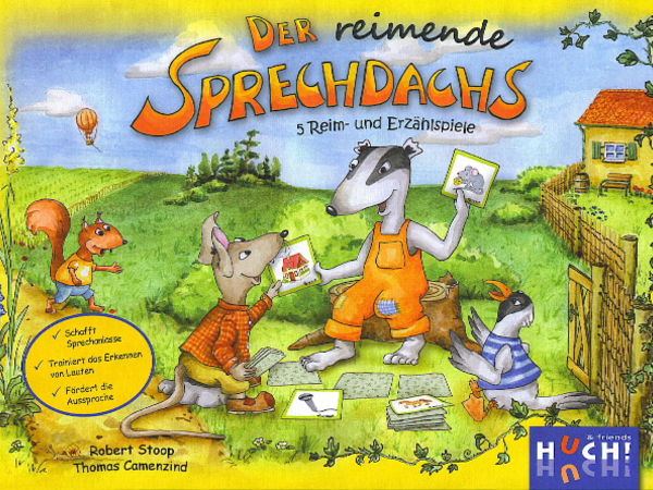 Bild zu Alle Brettspiele-Spiel Der reimende Sprechdachs