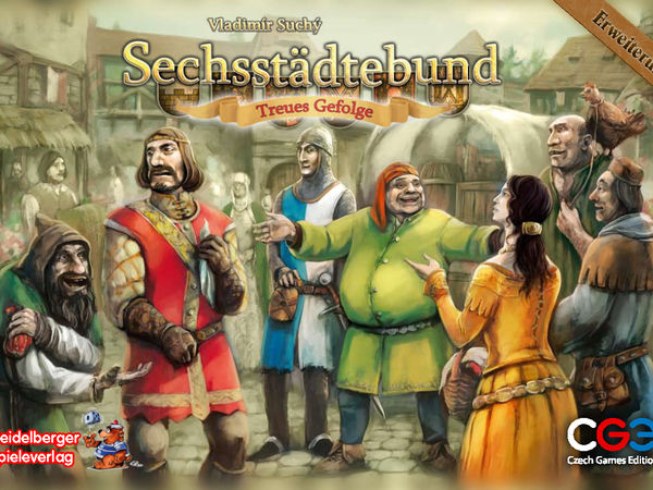 Bild zu Alle Brettspiele-Spiel Sechsstädtebund: Treues Gefolge