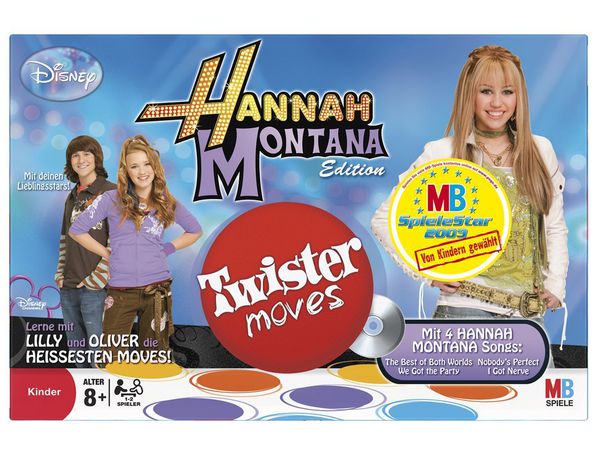 Bild zu Alle Brettspiele-Spiel Hannah Montana: Twister Moves