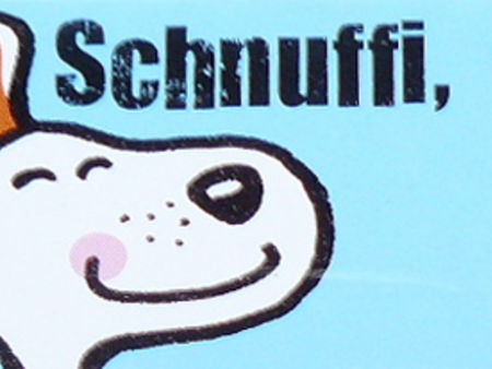 Schnuffi, wuff!