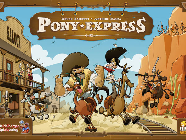 Bild zu Alle Brettspiele-Spiel Pony Express