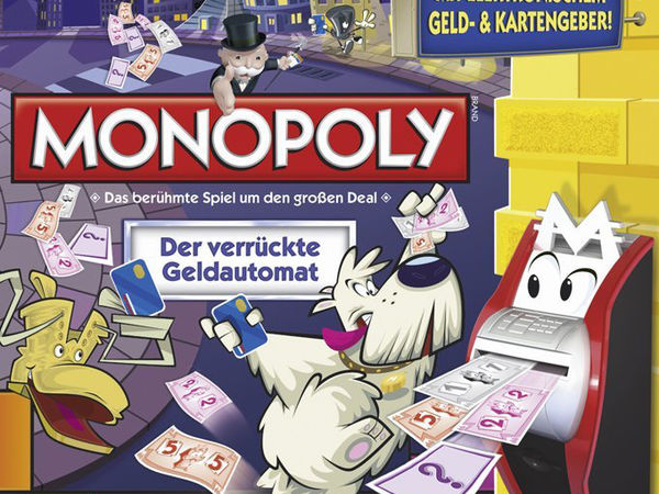 Bild zu Alle Brettspiele-Spiel Monopoly: Der verrückte Geldautomat