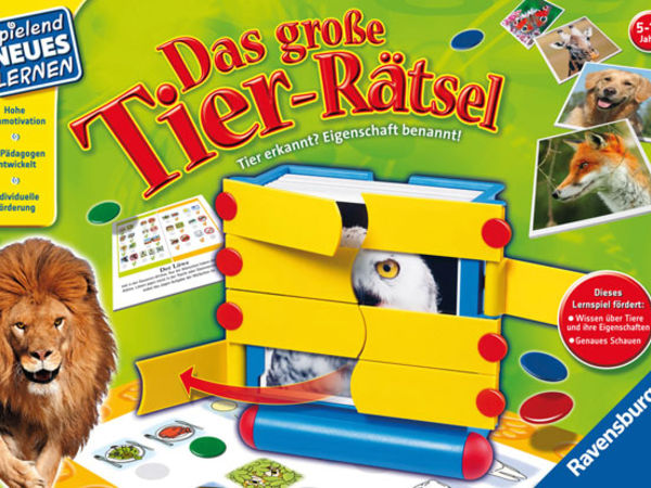 Bild zu Alle Brettspiele-Spiel Das große Tier-Rätsel