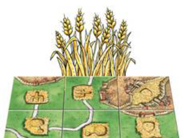 Bild zu Alle Brettspiele-Spiel Carcassonne Mini 7: Die Kornkreise