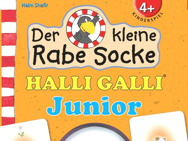 Bild zu Alle Brettspiele-Spiel Halli Galli Junior - Der kleine Rabe Socke