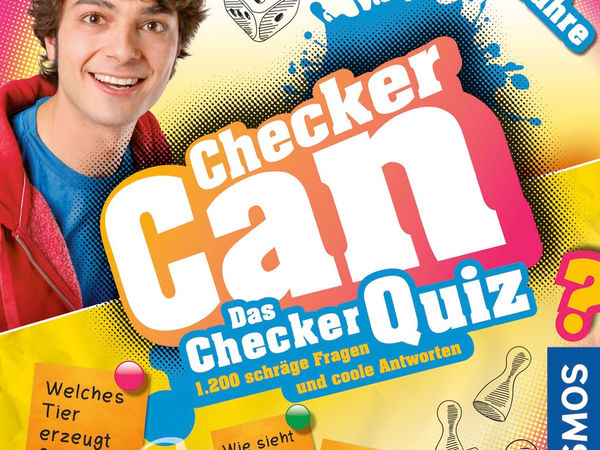 Bild zu Alle Brettspiele-Spiel Checker Can - das Checker-Quiz