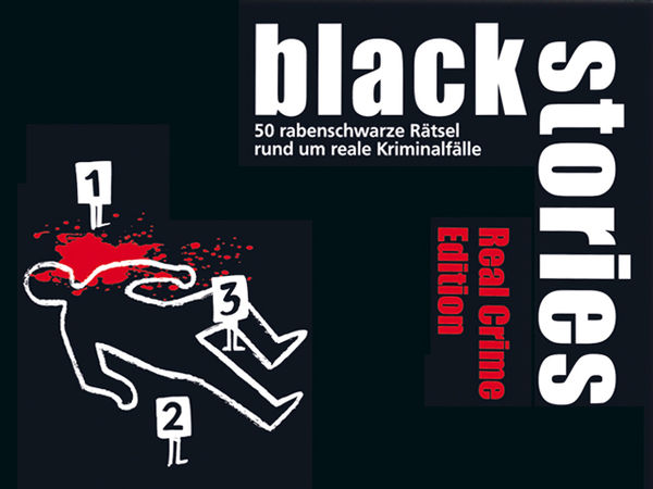 Bild zu Alle Brettspiele-Spiel Black Stories: Real Crime Edition